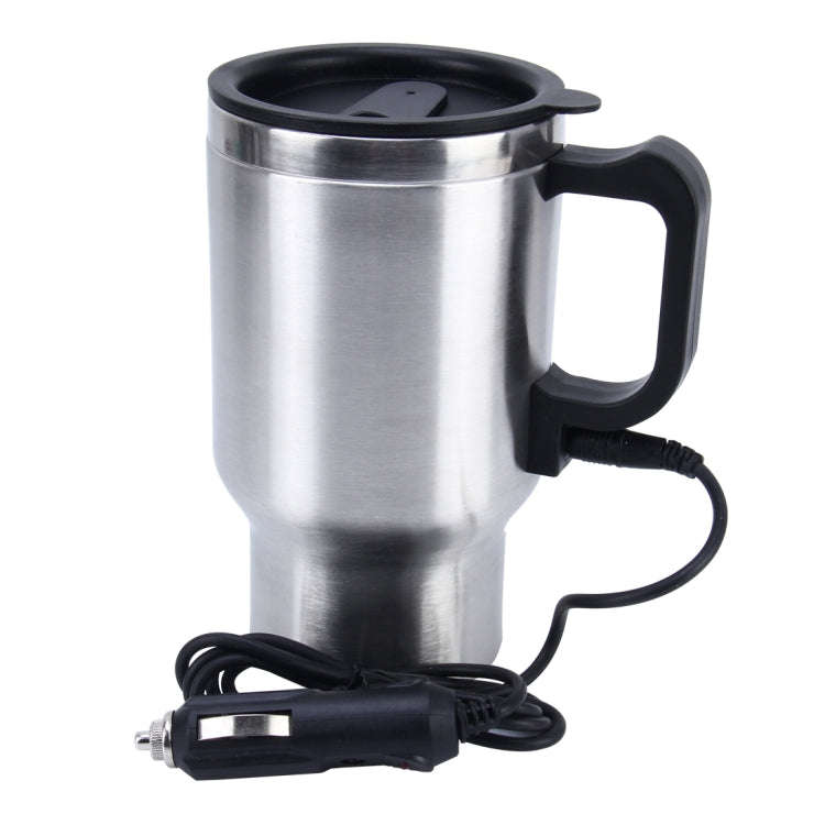 Stainless Steel Electric Smart Mug 12V Car Electric Kettle Heated Mug Car Coffee Cup With Charger...