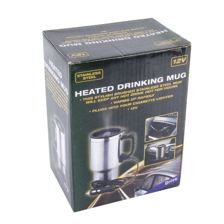 Stainless Steel Electric Smart Mug 12V Car Electric Kettle Heated Mug Car Coffee Cup With Charger...