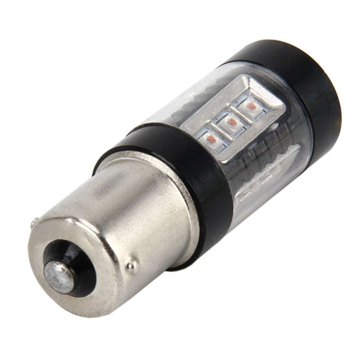 1156/BA15S 80W 1000 LM Car Auto Turn Light  Backup Light with 16  Lamps, DC 12-24V(Yellow Light)