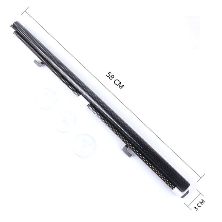 Foldable Car Insulation Curtain,Black,Size: 125 x 58cm