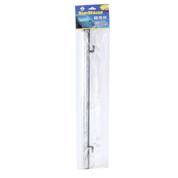 Foldable Car Insulation Curtain, Size: 125 x 50cm(Silver)