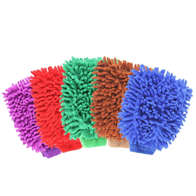 KANEED Microfiber Dusting Mitt Car Window Washing Home Cleaning Cloth Duster Towel Gloves (Random...