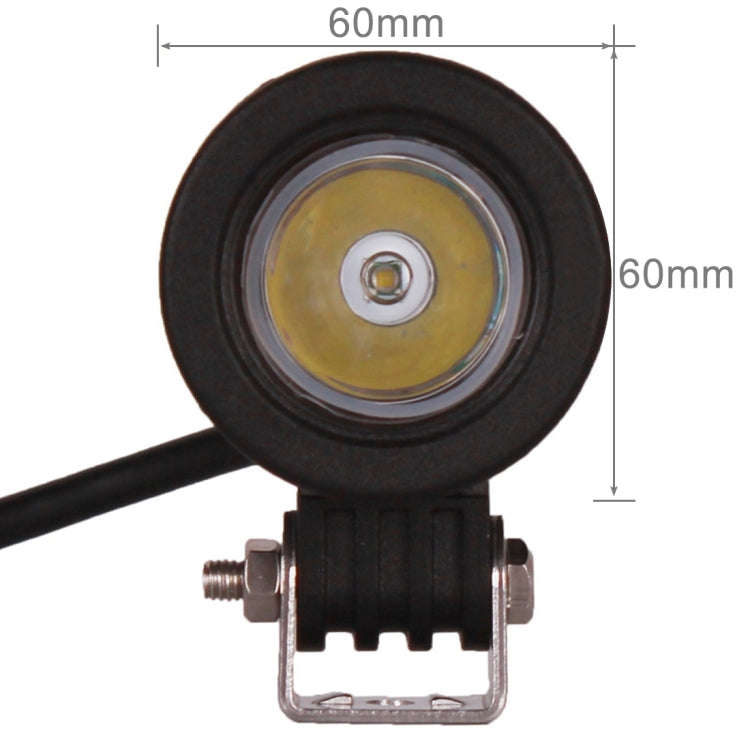 DC 9-32V 10W 1000LM 6500K Waterproof Vehicle Car Boat Marine External Work Lights Emergency Light...