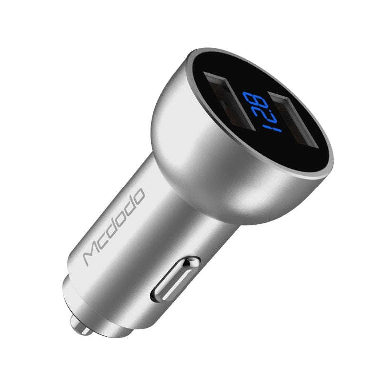 Mcdodo CC-3871 2-Ports USB LED Smart Digital Display Car Charger, For iPhone, iPad, Samsung, HTC,...