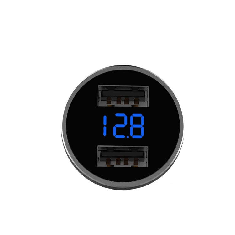 Mcdodo CC-3871 2-Ports USB LED Smart Digital Display Car Charger, For iPhone, iPad, Samsung, HTC,...