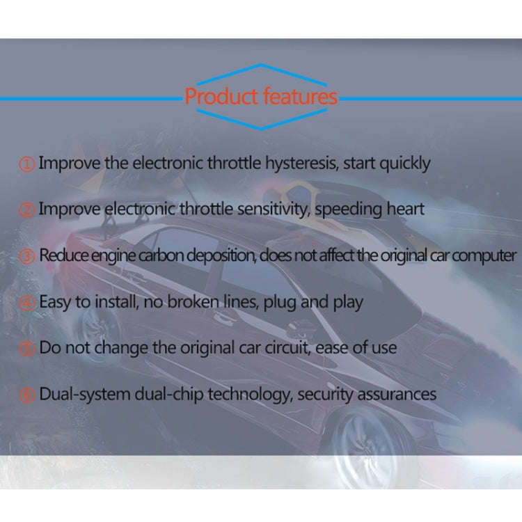 TROS TS-6Drive Potent Booster Electronic Throttle Controller for Ford F150