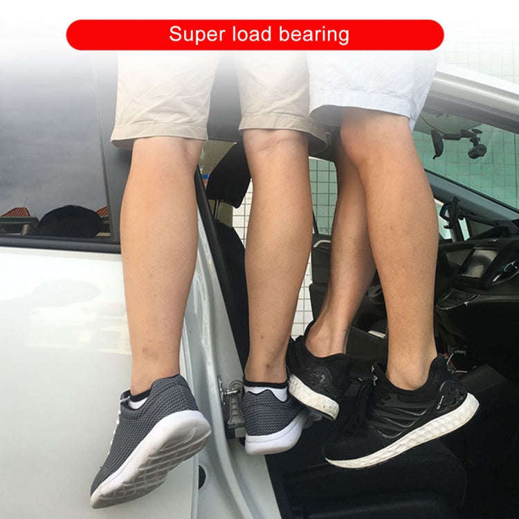 Multi-function Car Door Sill Step Pedals Pads (Black)