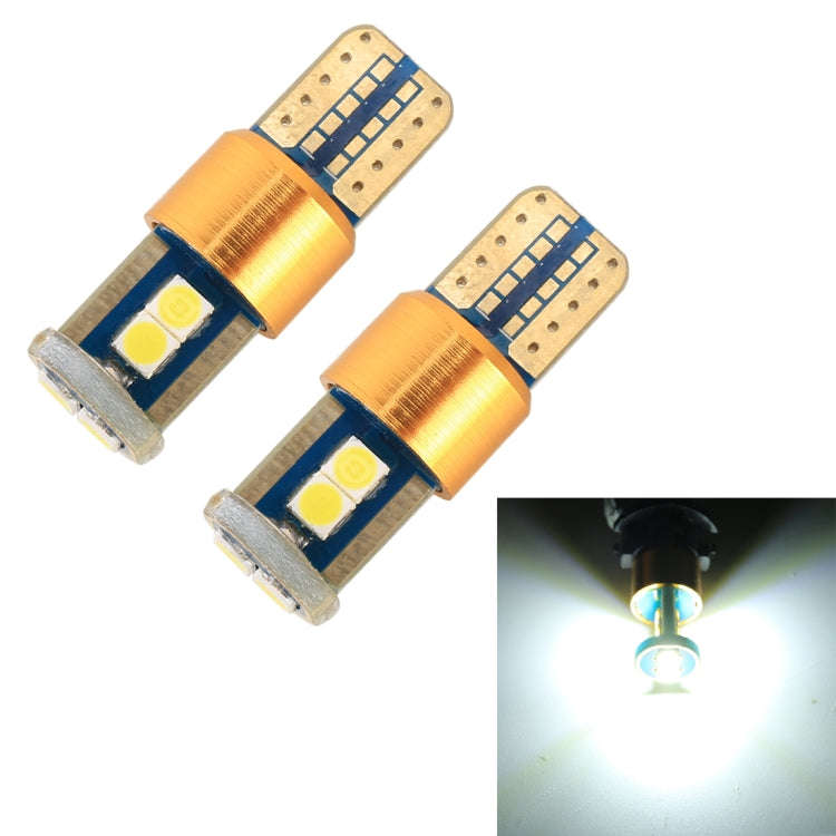 2 PCS T10 / W5W / 168 / 194 DC12V / 1.6W / 6000K / 130LM 6LEDs SMD-3030 Car Clearance Light(White...