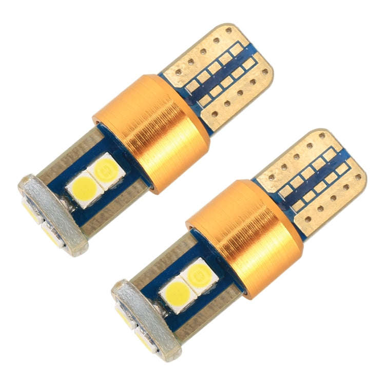 2 PCS T10 / W5W / 168 / 194 DC12V / 1.6W / 6000K / 130LM 6LEDs SMD-3030 Car Clearance Light(White...