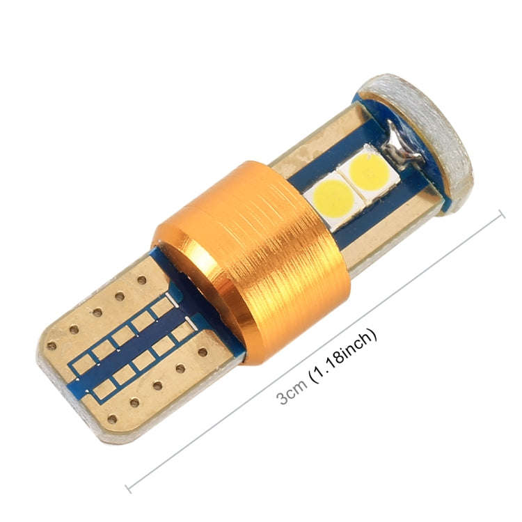 2 PCS T10 / W5W / 168 / 194 DC12V / 1.6W / 6000K / 130LM 6LEDs SMD-3030 Car Clearance Light(White...