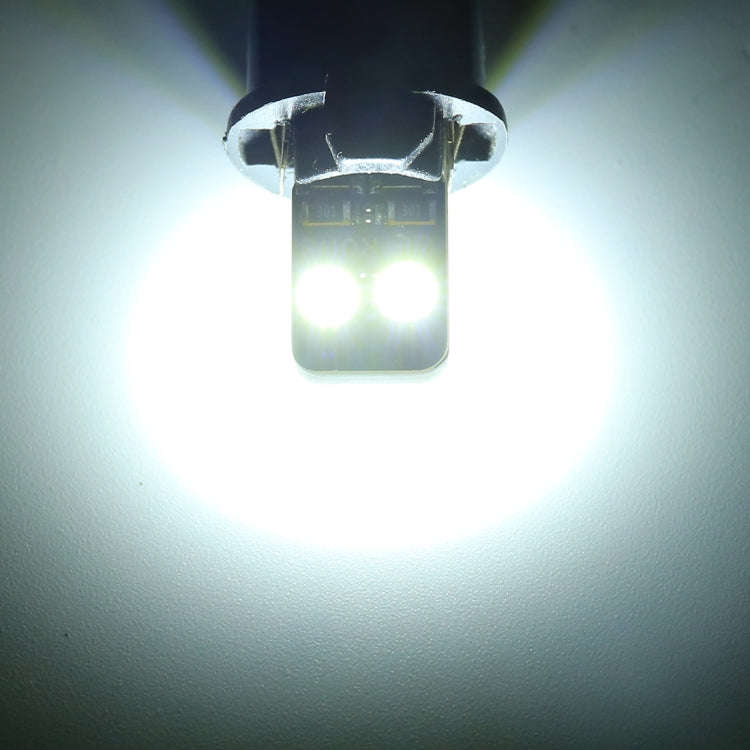 2 PCS T10 / W5W / 168 / 194 DC12V / 1.6W / 6000K / 130LM 4LEDs SMD-3030 Car Clearance Light, with...