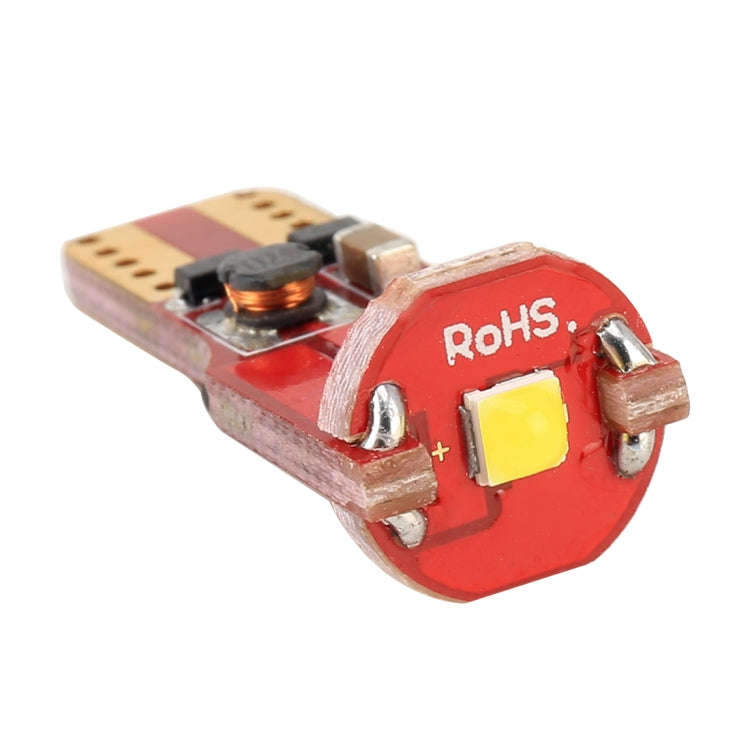 2 PCS T10 / W5W / 168 / 194 DC12V / 1.6W / 6000K / 130LM 3LEDs SMD-3030 Car Red Board Clearance L...