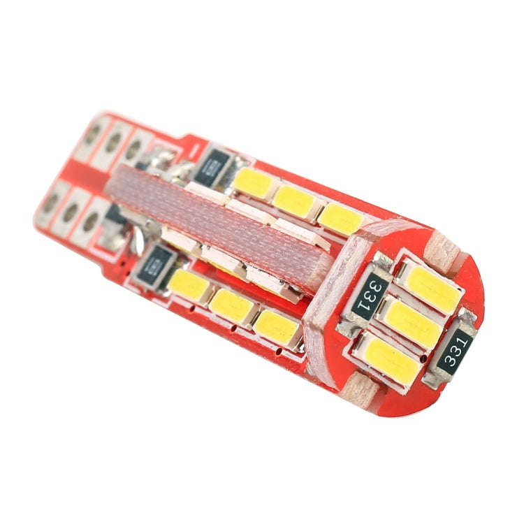 2 PCS T10 / W5W / 168 / 194 DC12V / 2.8W / 6000K / 200LM 27LEDs SMD-4014 Car Clearance Light(Whit...