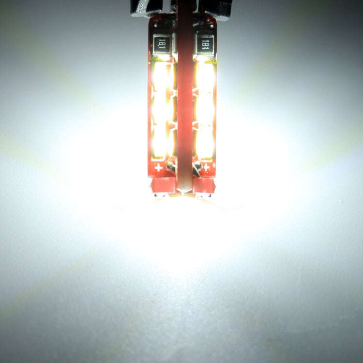 2 PCS T10 / W5W / 168 / 194 DC12V / 2.8W / 6000K / 200LM 27LEDs SMD-4014 Car Clearance Light(Whit...