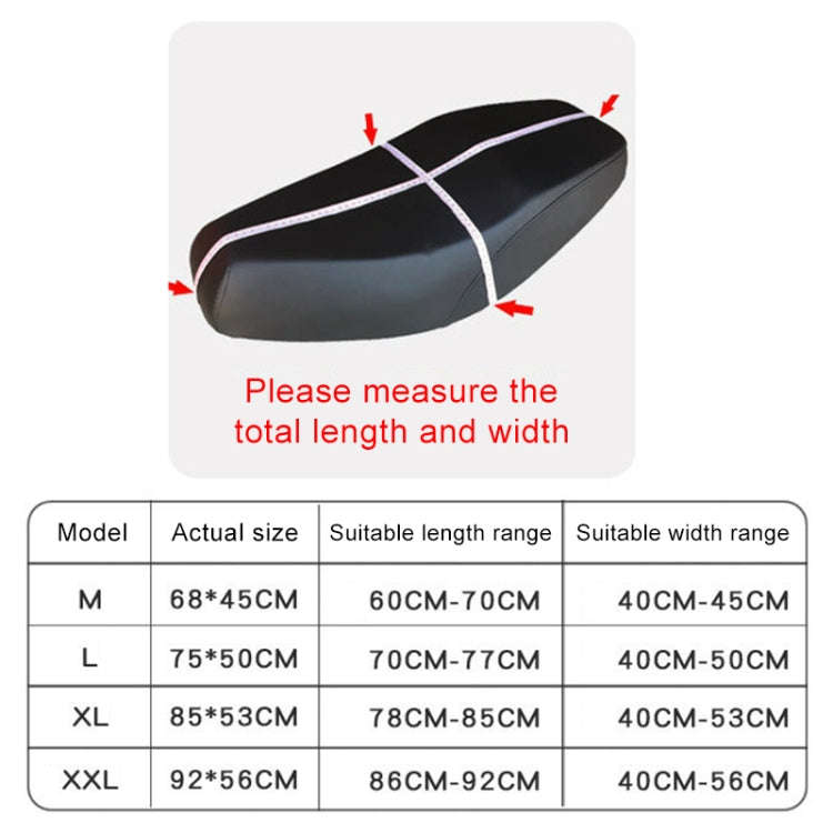 Waterproof Motorcycle Sun Protection Heat Insulation Seat Cover Prevent Bask In Seat Scooter Cush...