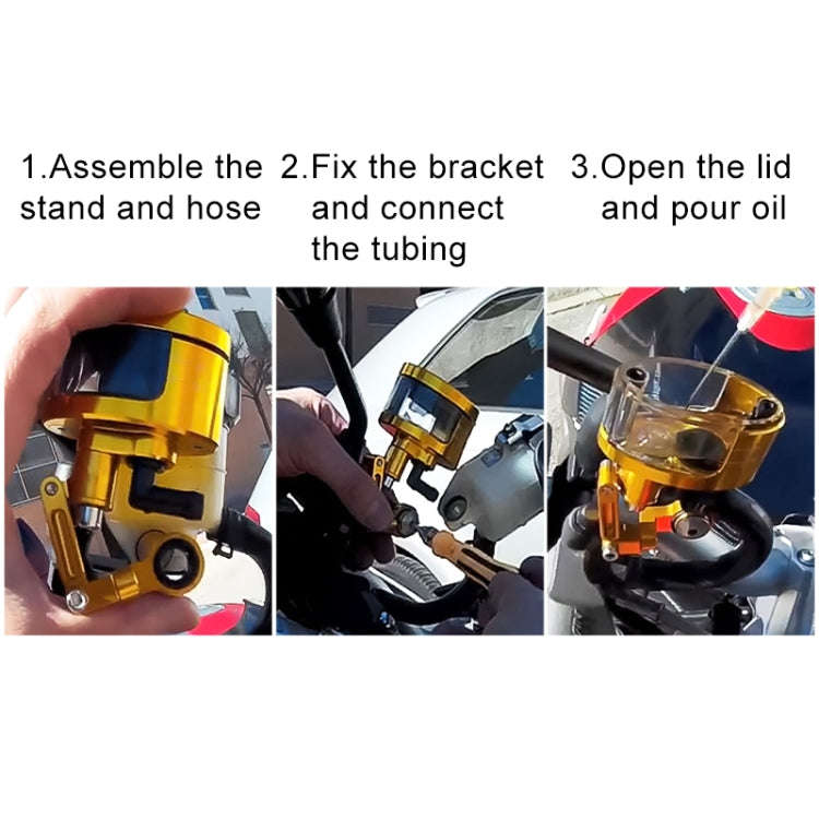Motorcycle Modification Parts Front Brake Fluid Oil Universal Brake Oil Cup for Kawasaki / Suzuki...