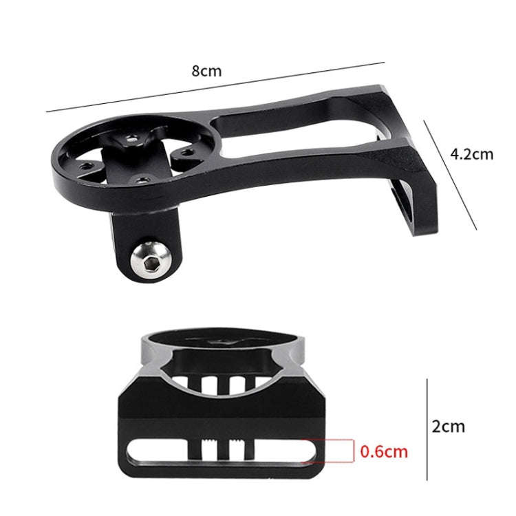 Mountain Bike Code Table Seat Bicycle Extension Bracket Light Stand(Red)