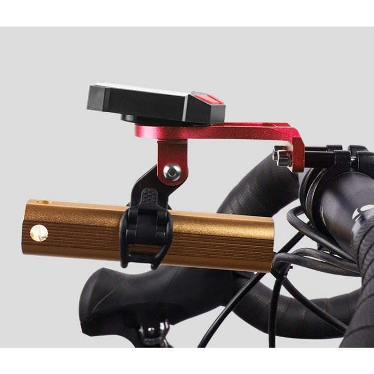 Mountain Bike Code Table Seat Bicycle Extension Bracket Light Stand(Red)
