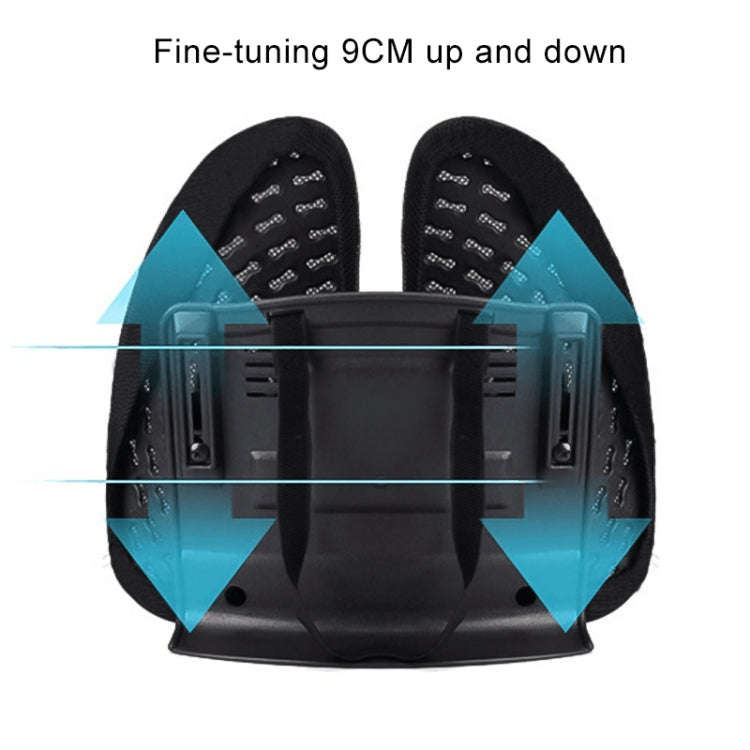 Car Lumbar Support Office Seat Belt Backrest Double Cushion Car Home Massage Lumbar Ice Silk Pill...