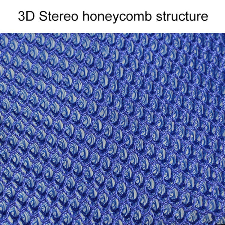 Motorcycle Helmet 3D Honeycomb Mesh Mat Heat-proof Breathable Pad(Blue)