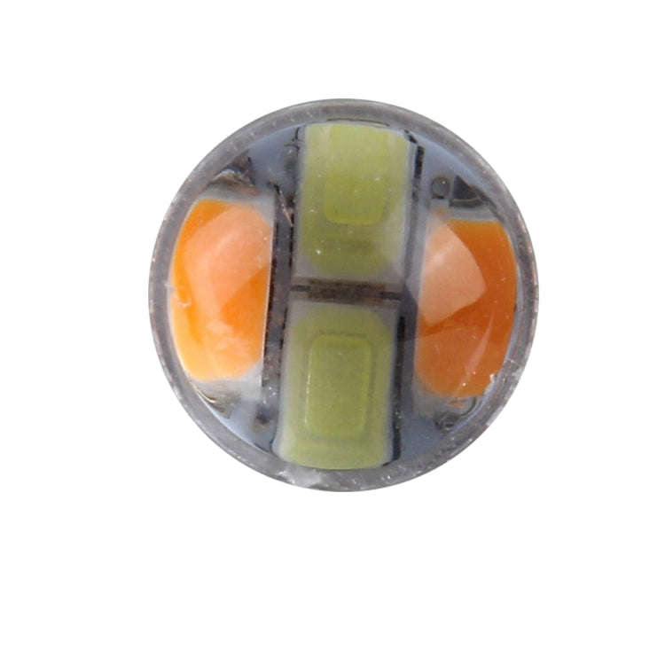 2 PCS 1157 10W 1000 LM 6000K White + Yellow Light Turn Signal Light with 20 SMD-5730-LED Lamps An...