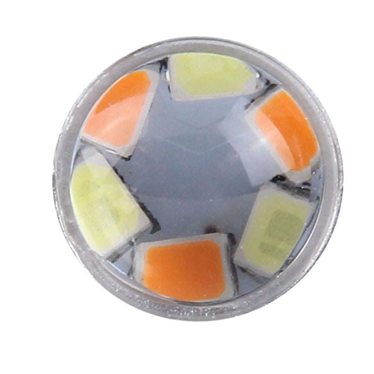 2 PCS 1157 10W 1000 LM 6000K White + Yellow Light Turn Signal Light with 42 SMD-2835-LED Lamps An...