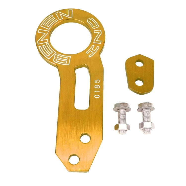 Benen Aluminum Alloy Rear Tow Towing Hook Trailer Ring for Universal Car Auto with Two Screw Hole...