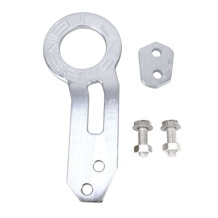 Benen Aluminum Alloy Rear Tow Towing Hook Trailer Ring for Universal Car Auto with Two Screw Hole...