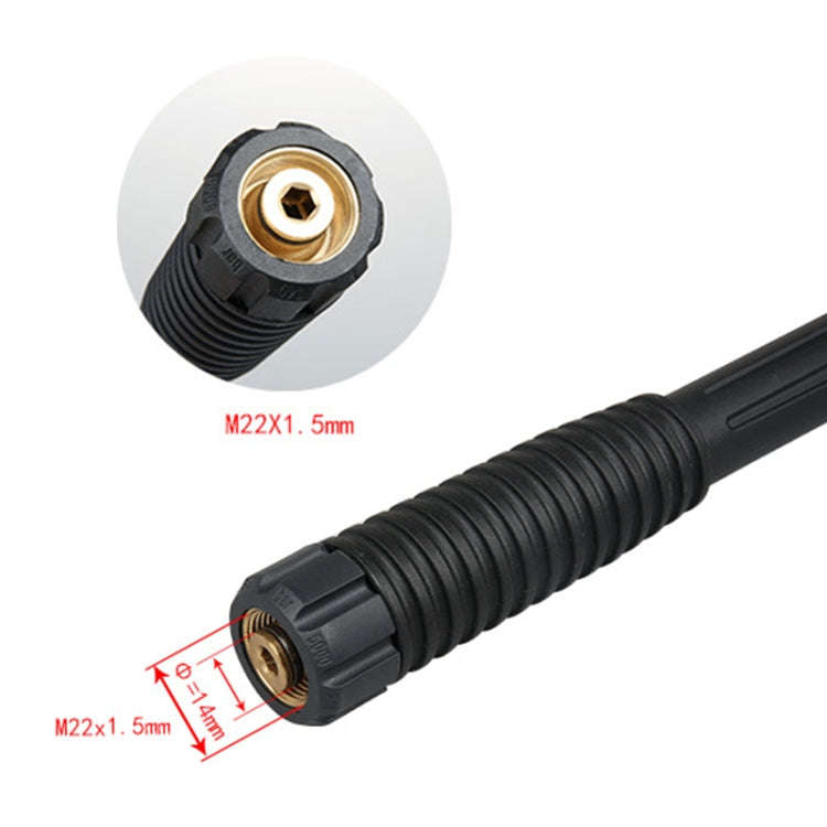 High Pressure Car Wash Gun Water Spray Jet Lance with 5 Nozzles