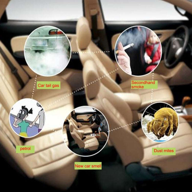 Car Cigarette Lighter Air Purifier Negative Lone Freshener Air Cleaner, Removes Pollen, Smoke, Ba...