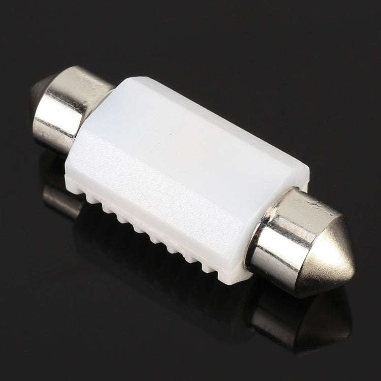 2 PCS 36mm DC12V 1.7W 6000K 135LM 2LEDs SMD-3030 Car Reading Lamp, with Decoder