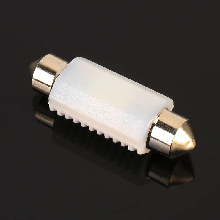 2 PCS 39mm DC12V 1.7W 6000K 135LM 2LEDs SMD-3030 Car Reading Lamp, with Decoder