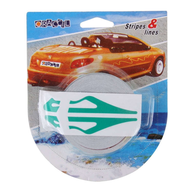12mm × 9.8m Car Self Adhesive Decorative Stripe Tape Line(Green)