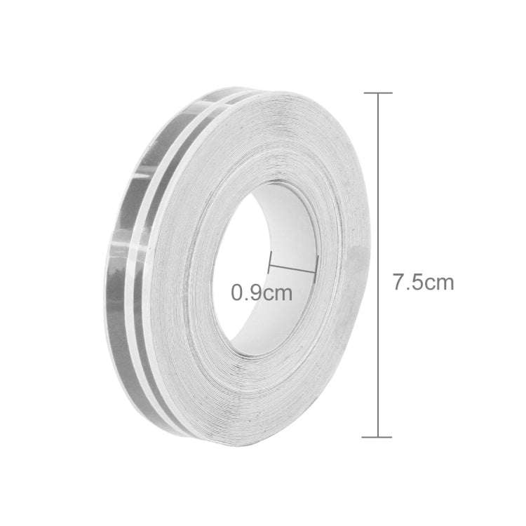 12mm × 9.8m Car Self Adhesive Decorative Stripe Tape Line(Grey)