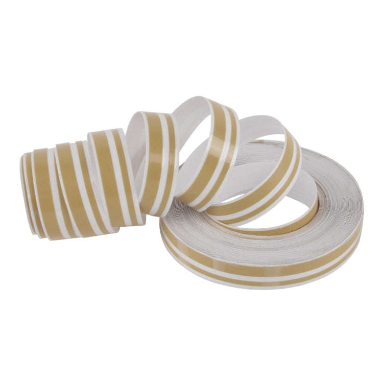 12mm × 9.8m Car Self Adhesive Decorative Stripe Tape Line(Gold)