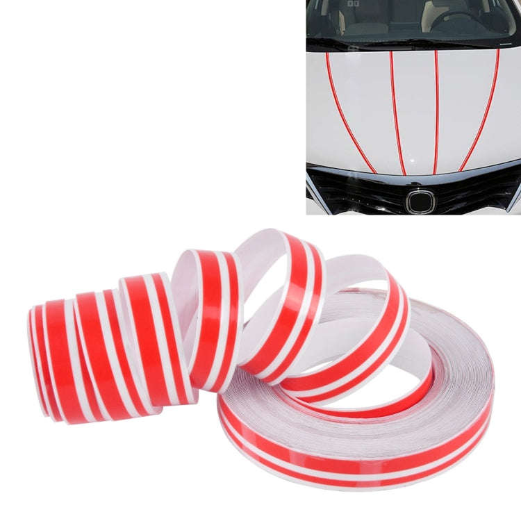 12mm × 9.8m Car Self Adhesive Decorative Stripe Tape Line(Red)