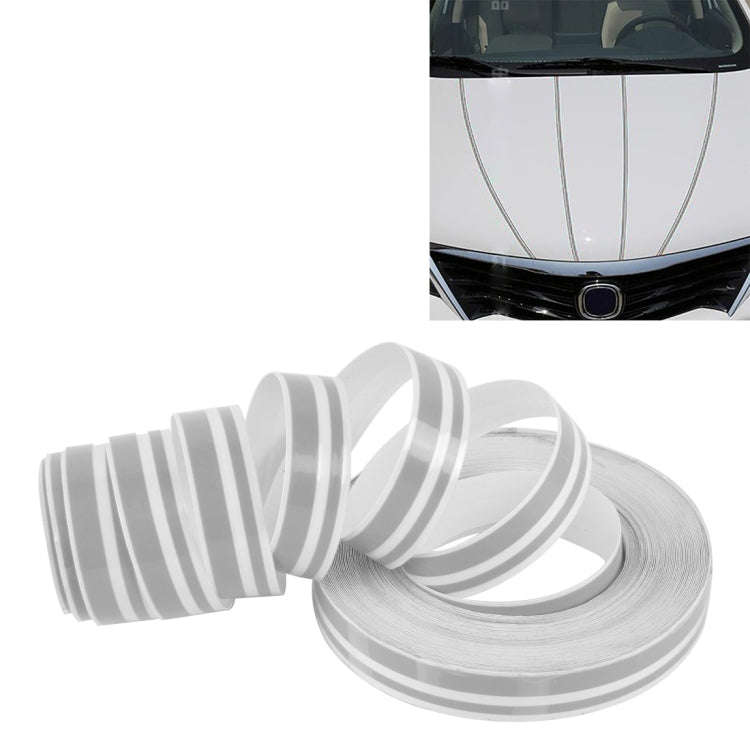 12mm × 9.8m Car Self Adhesive Decorative Stripe Tape Line(Silver)