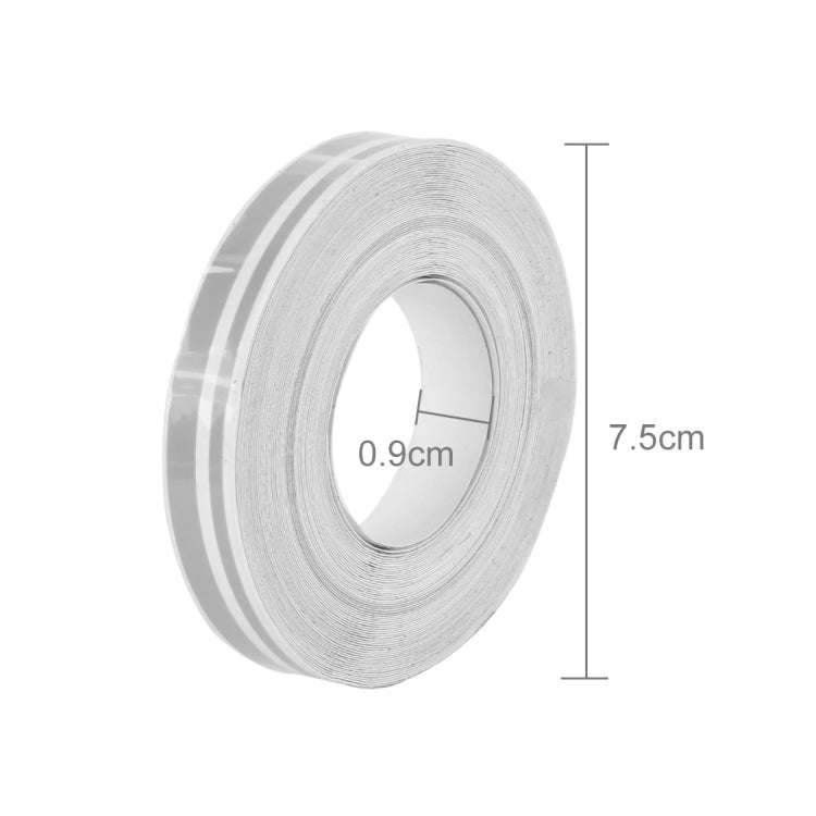 12mm × 9.8m Car Self Adhesive Decorative Stripe Tape Line(Silver)