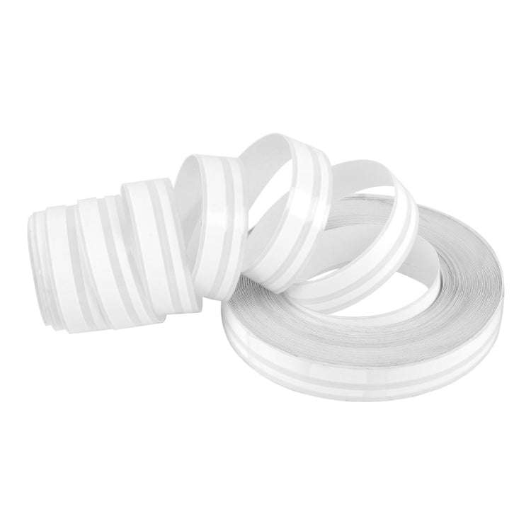 12mm × 9.8m Car Self Adhesive Decorative Stripe Tape Line(White)
