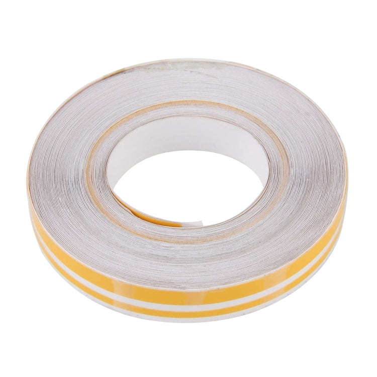 12mm × 9.8m Car Self Adhesive Decorative Stripe Tape Line(Yellow)