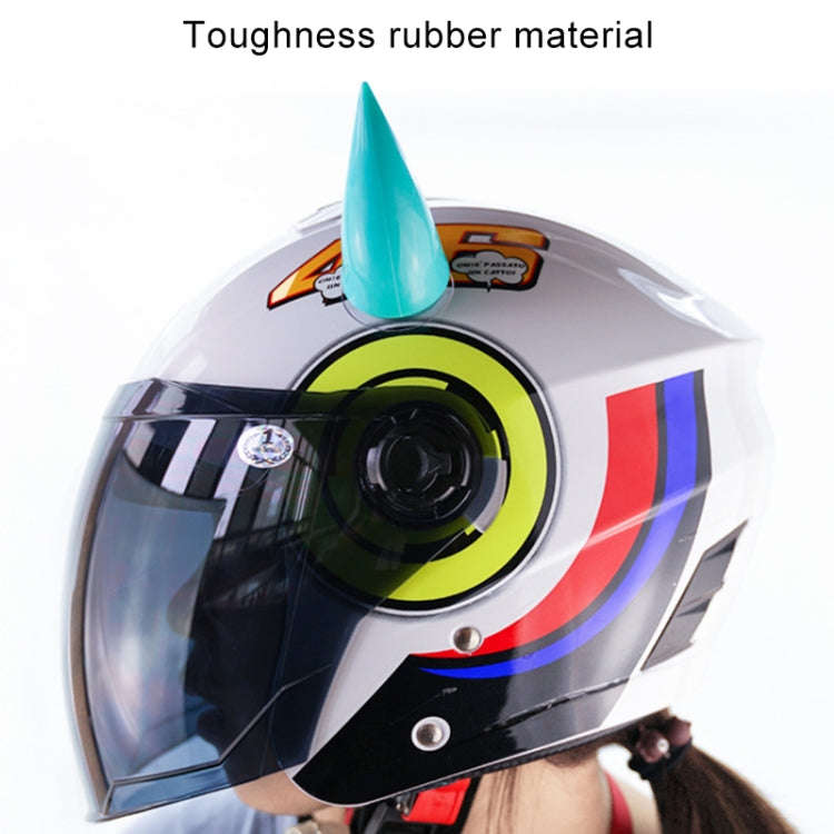 2 PCS Motorcycle Helmet Devil Decoration Motorbike Helmet Suction Cups Horns Decoration Headwear ...