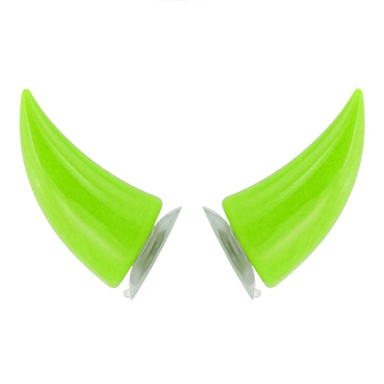 2 PCS Motorcycle Helmet Devil Decoration Motorbike Helmet Suction Cups Horns Decoration Headwear ...