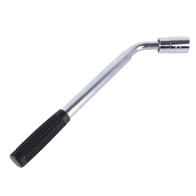Telescoping Wheel Lug Wrench with Reversible 17mm & 19mm, 21mm & 23mm Socket Adapters And Extende...