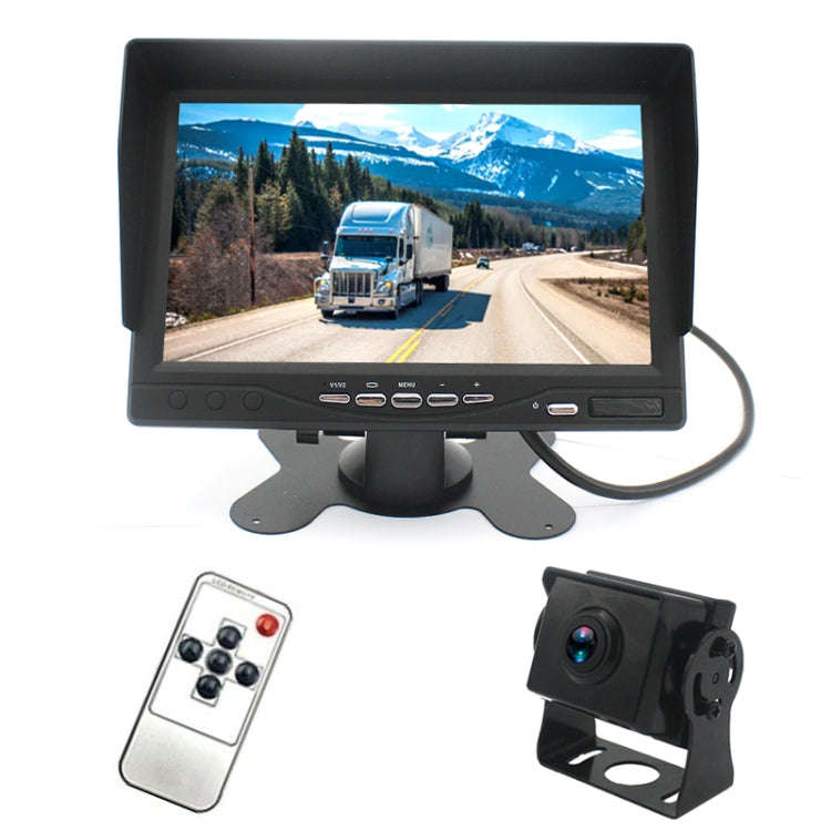 PZ612-AHD IP67 120 Degree Car AHD 1080P 2 Megapixels 7 inch 1-Way Rearview Mirror Monitor, Night ...