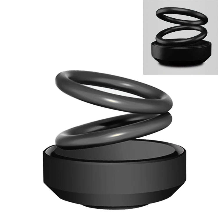 Car Spiral Aromatherapy Decoration Car Ornaments (Black)