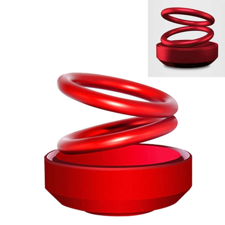 Car Spiral Aromatherapy Decoration Car Ornaments (Red)