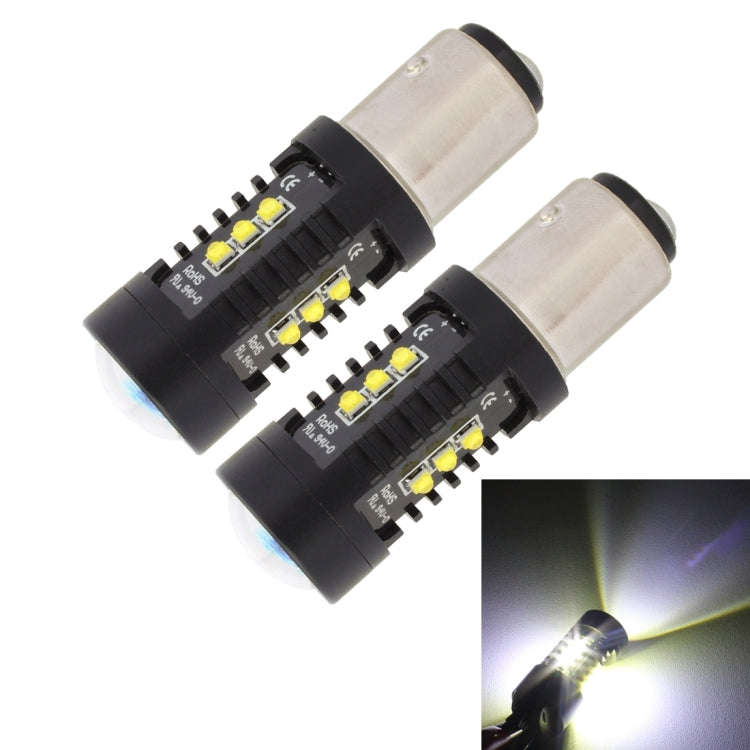 2 PCS MZ 10W 1080LM 5500K 1157 12 XB-D LED Car Brake Lights BAY15D Reverse Lamps Car Tail Parking...