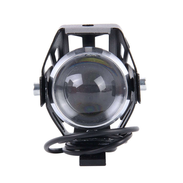 U5 10W 1000LM LED External Motorcycle Headlight Lamp, DC 12-80V(White Light)