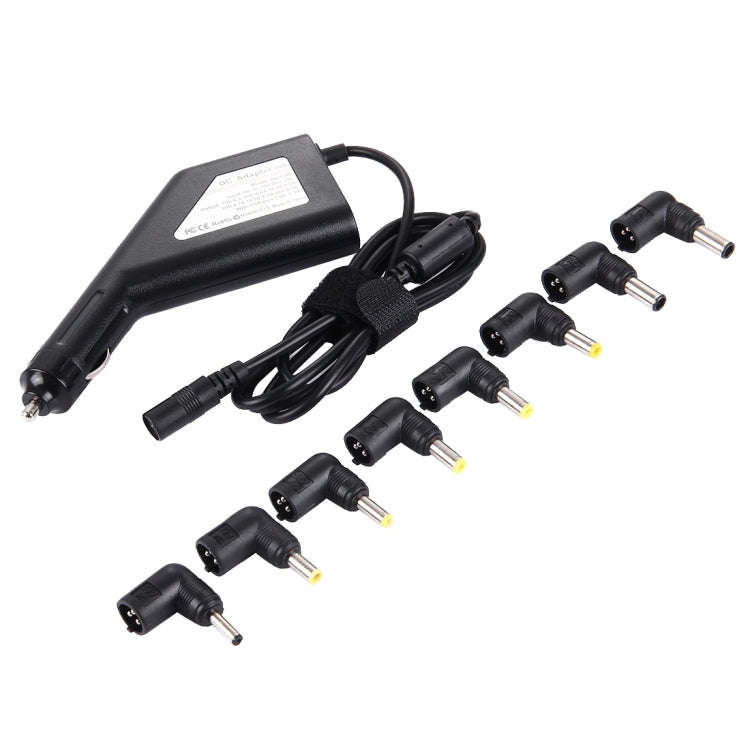 Laptop Notebook Power 90W Universal Car Charger with 8 Power Adapters & 1 USB Port for Samsung, S...