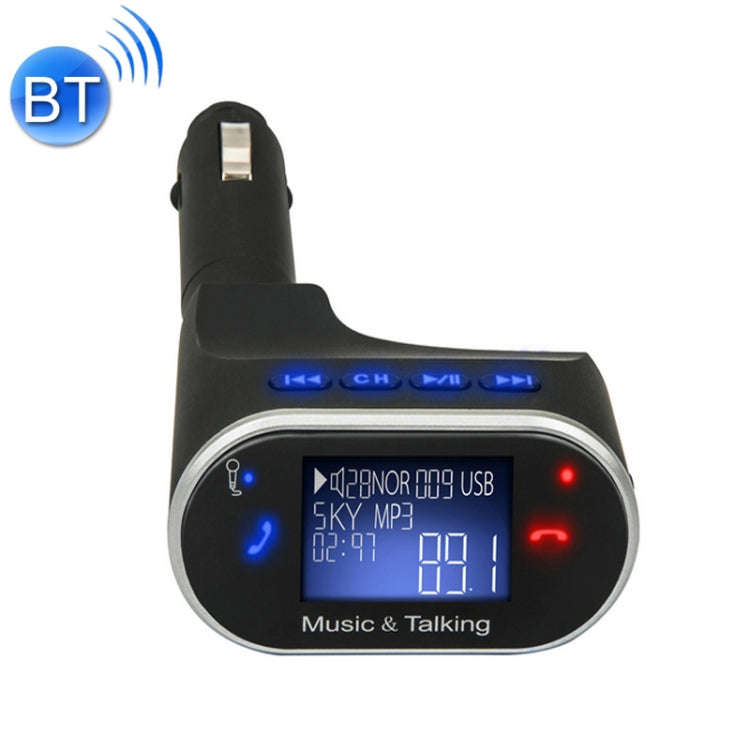 630C Chicken Leg Shape Car Stereo Radio MP3 Audio Player, Bluetooth Hands-free Car Kit FM Transmi...